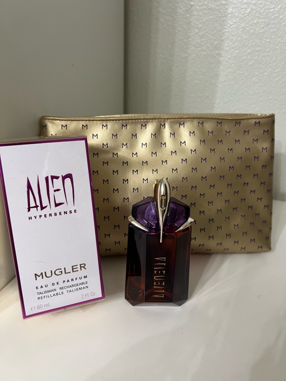 Mugler Authentic Alien Hypersense Purple and Gold